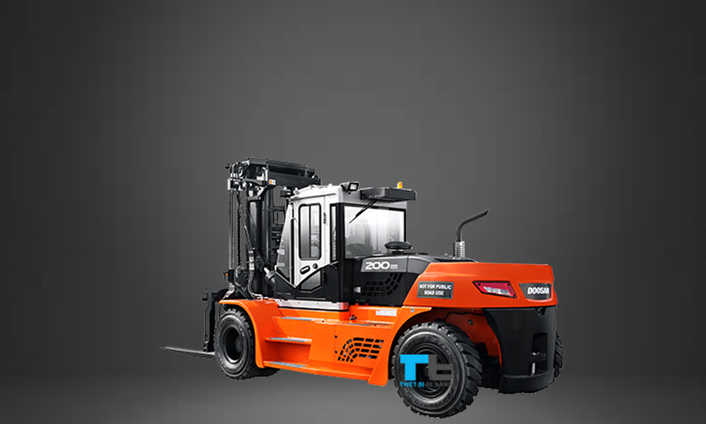 Xe nâng hàng 20 tấn Doosan nhập khẩu Hàn Quốc